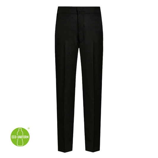 Boys Slim Fit Eco Trousers - Black