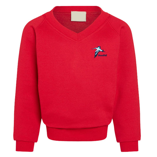 Woodfall Primary V Neck Sweatshirt