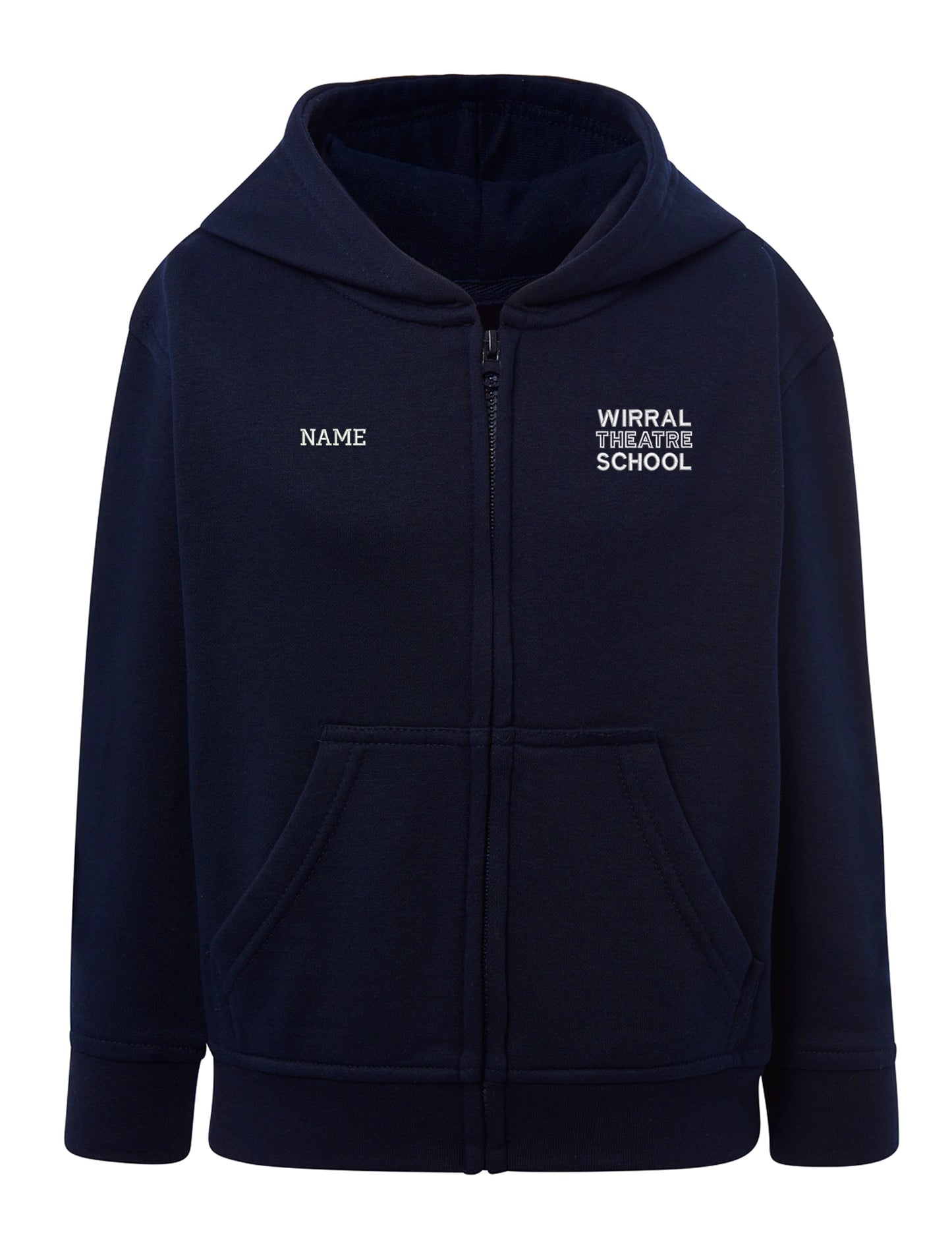 WTS Zip Hoodie (Navy Blue)