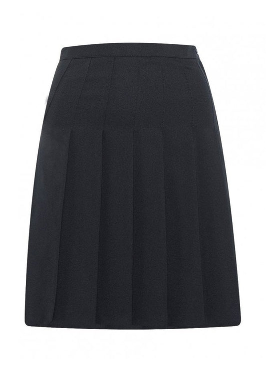 Designer Pleated Skirt - Black