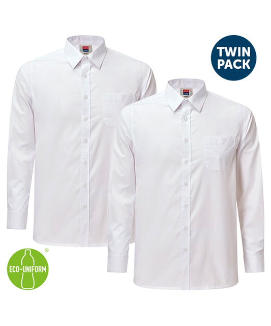 Boys 2-Pack Premium Eco Shirts - White
