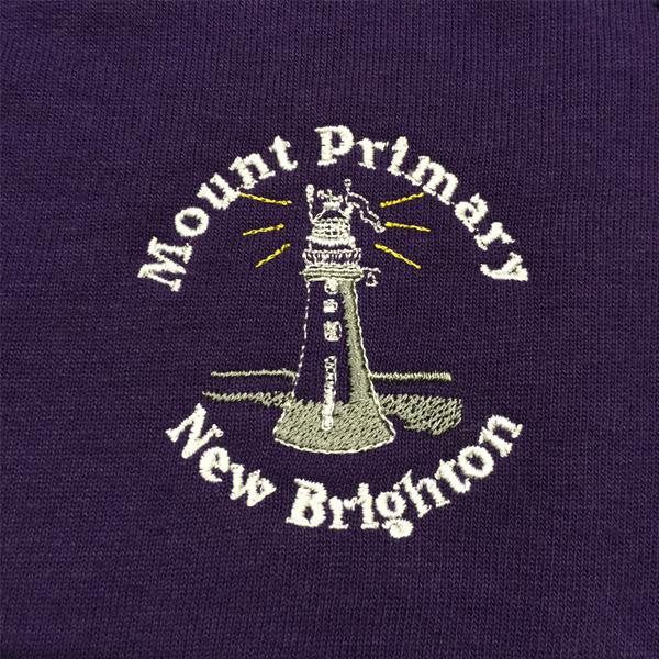Mount Primary Logo Embroidery, School Crest for Mount Primary in New Brighton, Mount Primary Badge - By The Schoolwear Outlet