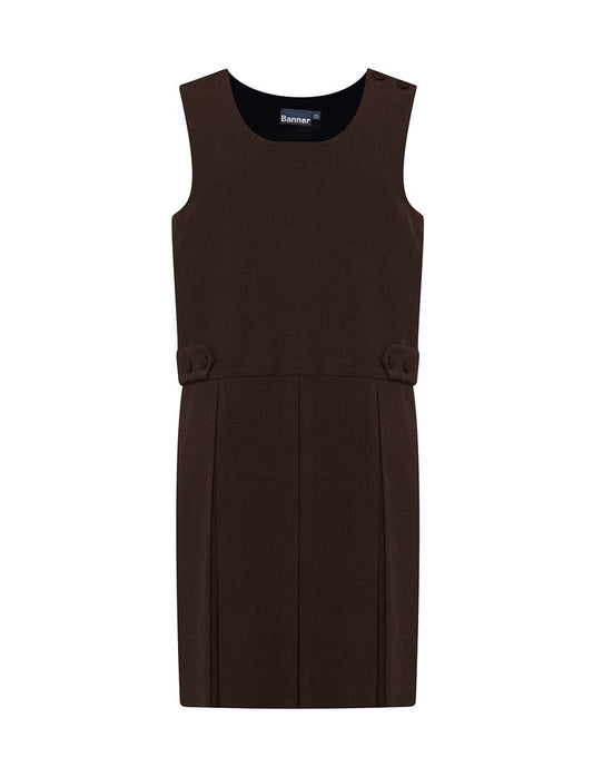 Tenby Box Pleat Pinafore